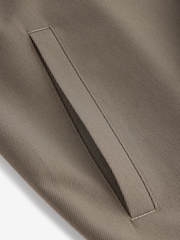 Taupe Smart Bomber Jacket - Image 10 of 11