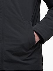 Barbour® Black Winter Wadded Showerproof Trench Jacket - Image 4 of 7