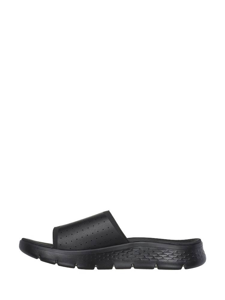 Negro - Skechers Go Walk Flex Sandals Sandbar Mules - Imagen 2 de 5