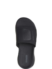 Negro - Skechers Go Walk Flex Sandals Sandbar Mules - Imagen 4 de 5