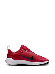 Nike Red Kids Revolution 7 Little Trainers - Image 3 of 10