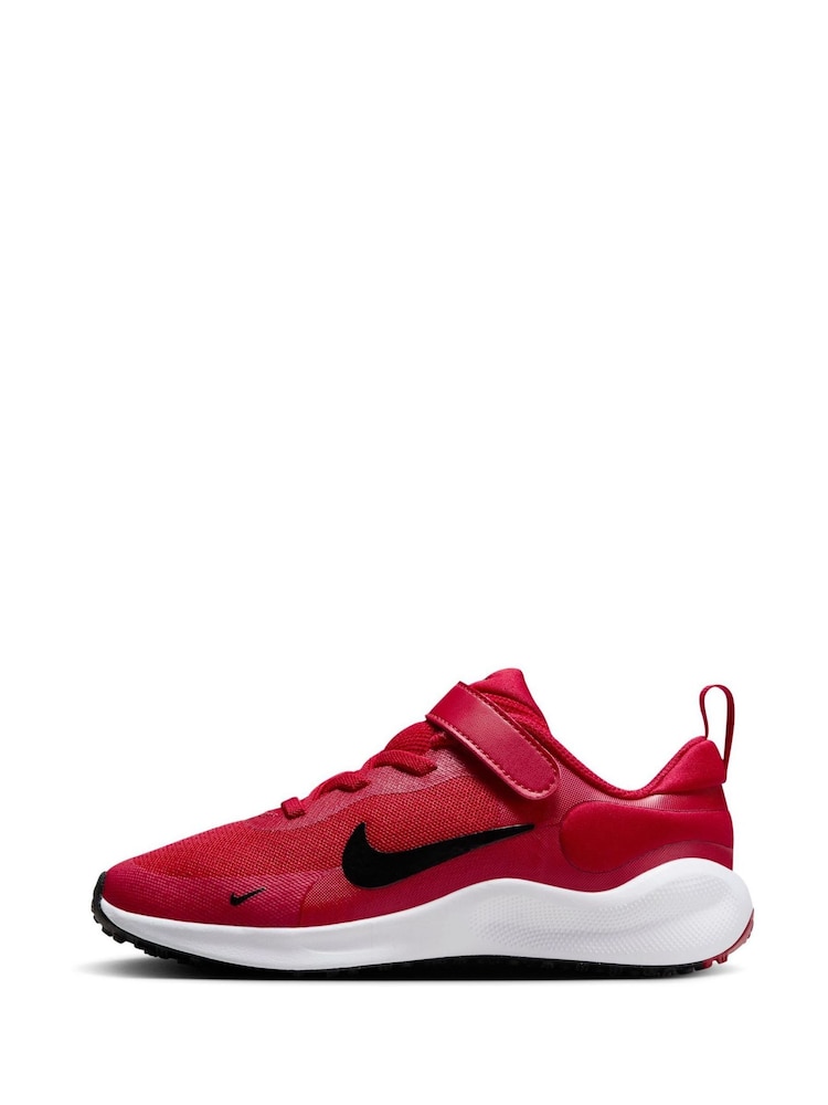 Nike Red Kids Revolution 7 Little Trainers - Image 4 of 10