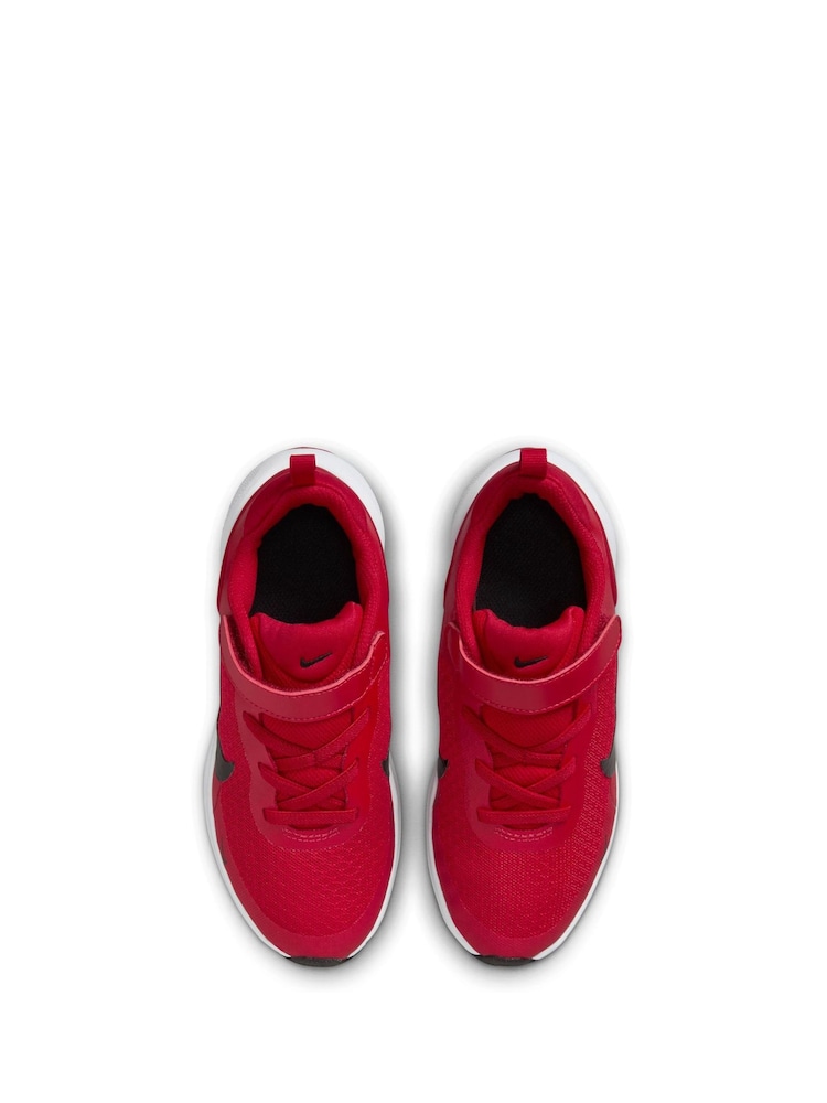 Nike Red Kids Revolution 7 Little Trainers - Image 6 of 10