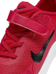 Nike Red Kids Revolution 7 Little Trainers - Image 9 of 10