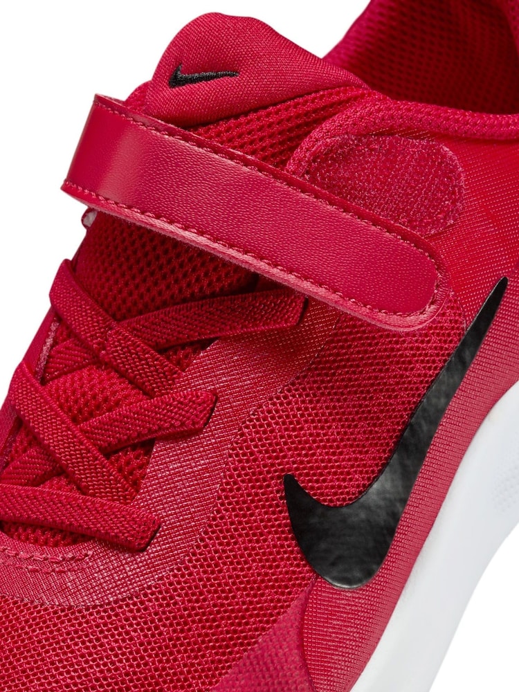 Nike Red Kids Revolution 7 Little Trainers - Image 9 of 10
