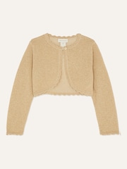 Monsoon Gold Baby Niamh Cardigan - Image 1 of 3