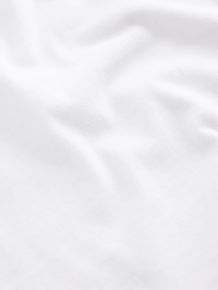 Ecru Christmas Bear 100% Cotton Long Sleeve T-Shirt (3mths-7yrs) - Image 4 of 4 Ecru Christmas Bear 100% Cotton Long Sleeve T-Shirt (3mths-7yrs) - Image 4 of 4