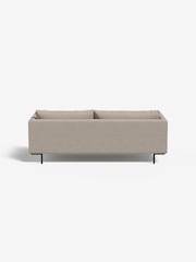 MADE.COM Textured Weave Natural Harlow 3 Seater Sofa - Image 2 of 3