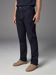 Blue Indigo Rinse Bootcut Classic Stretch Jeans - Image 1 of 11