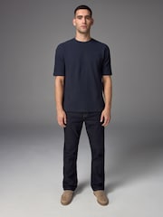 Blue Indigo Rinse Bootcut Classic Stretch Jeans - Image 2 of 11