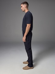 Blue Indigo Rinse Bootcut Classic Stretch Jeans - Image 3 of 11