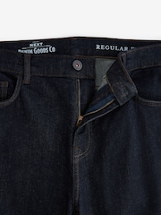 Blue Indigo Rinse Bootcut Classic Stretch Jeans - Image 8 of 11
