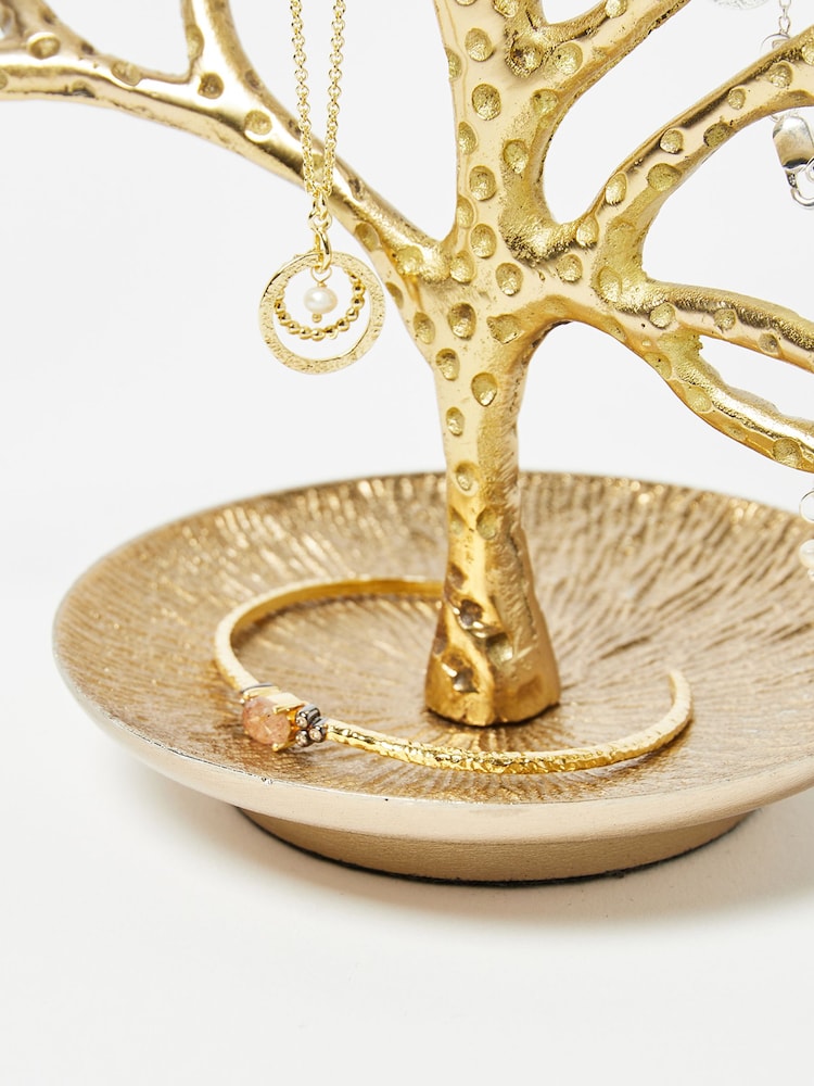 Oliver Bonas Gold Metal Coral Jewellery Stand - Image 4 of 4