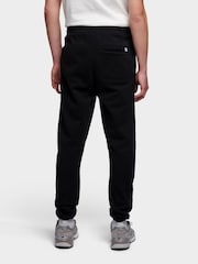 Penfield Black Mens Relaxed Fit 100% Cotton Original Logo Joggers - Image 4 of 6