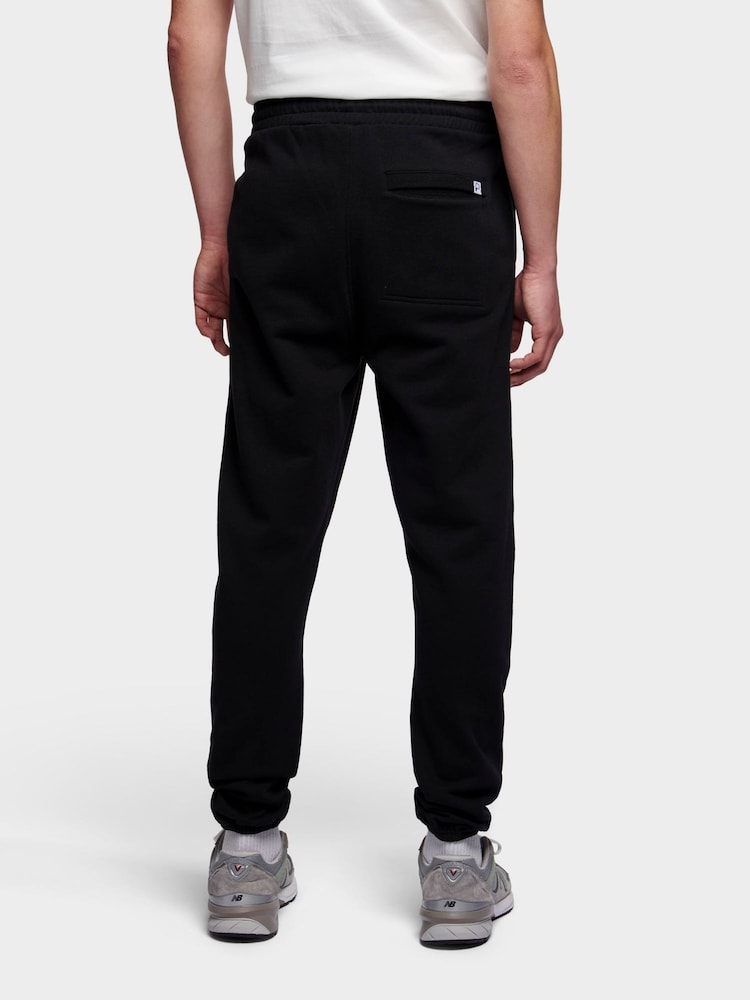 Penfield Black Mens Relaxed Fit 100% Cotton Original Logo Joggers - Image 4 of 6