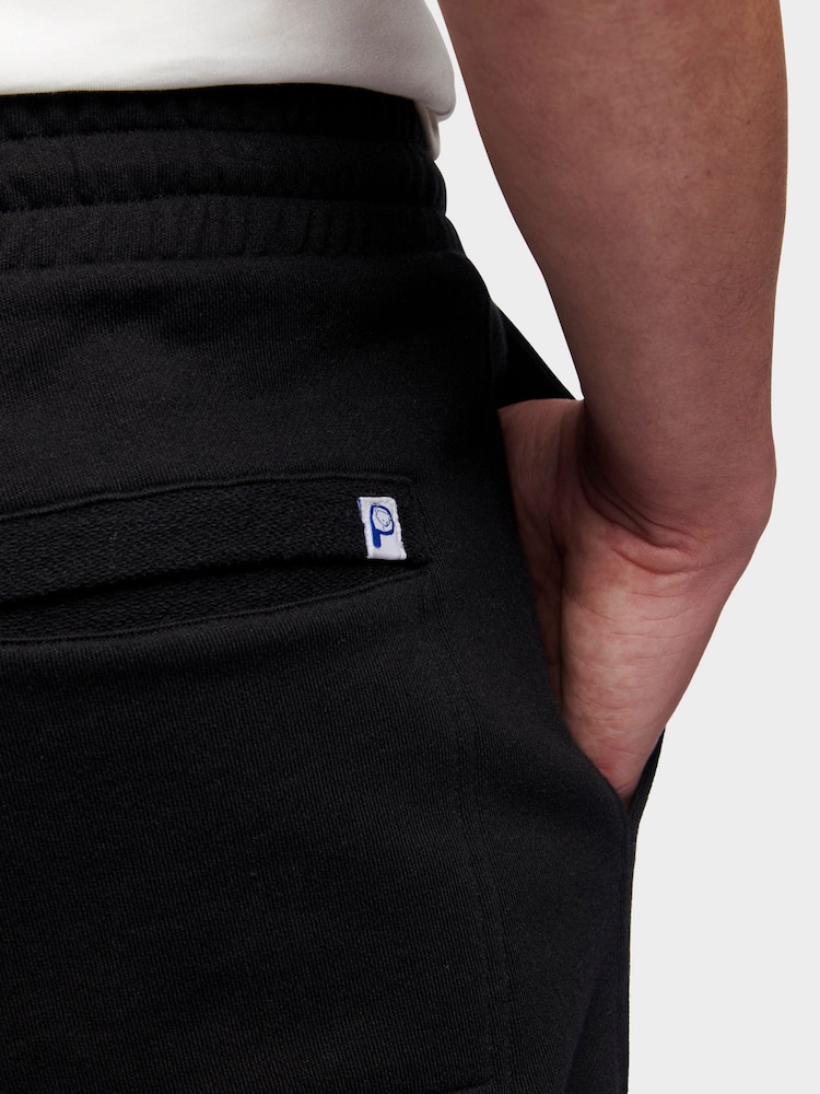 Penfield Black Mens Relaxed Fit 100% Cotton Original Logo Joggers - Image 5 of 6