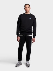 Penfield Black Mens Relaxed Fit 100% Cotton Original Logo Joggers - Image 6 of 6