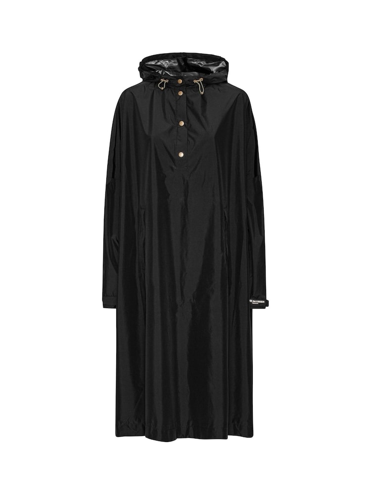 Ilse Jacobsen Waterproof Black Poncho - Image 1 of 3