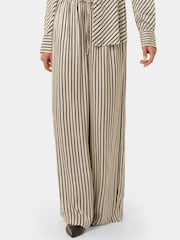 Forever New Black Serena Satin Trousers - Image 2 of 5