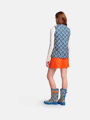 Regatta Blue Orla Kiely Printed Quilted Gilet - Image 2 of 6