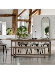 Gallery Home Brown Neston Ext Dining Table - Image 4 of 9