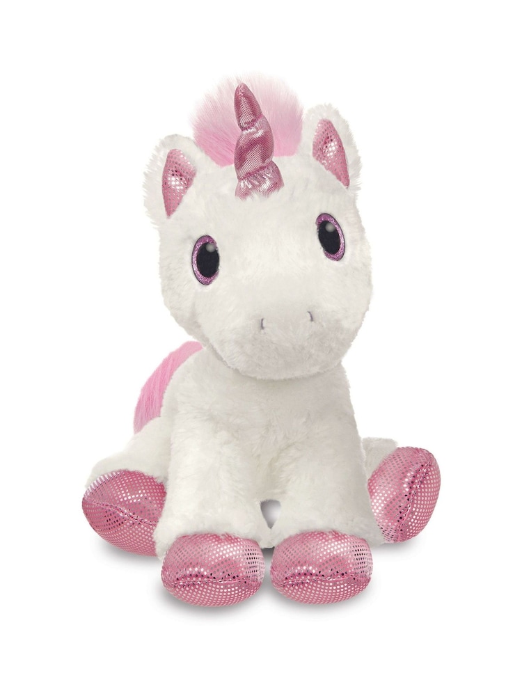 Aurora World Sparkle Tales Princess Unicorn White Plush Toy - Image 2 of 4