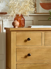 Julian Bowen Brown Marlborough 4+2 Drawer Chest - Image 5 of 6