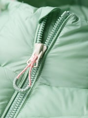 Superdry Green Hooded Fuji Padded Jacket - Image 3 of 4