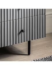 Gallery Home Grey Tetouan 3 Drawer Chest - Image 3 of 6