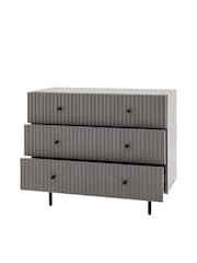 Gallery Home Grey Tetouan 3 Drawer Chest - Image 5 of 6