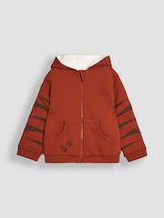 JoJo Maman Bébé Appliqué Novelty Cosy Hoodie - Bild 1 von 3