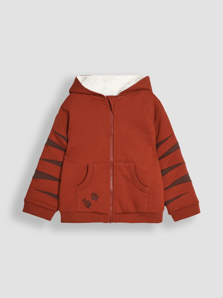 JoJo Maman Bébé Appliqué Novelty Cosy Hoodie - Bild 1 von 3
