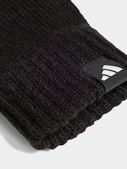 adidas Black/White Hat and Gloves Set Kids - Image 5 of 5