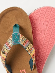 FatFace Natural Somerton Flip Flops - Image 3 of 3