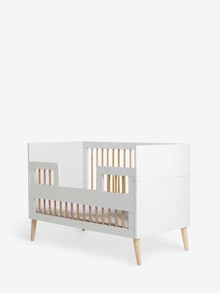 Jojo Maman Bébé White Asta Cot Bed - Image 1 of 2