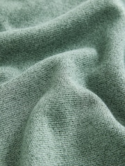 Vert sauge Vert/Oatmeal - Coupe classique 100% Coton Premium Quarter Zip Pull 2 Lot - Image 8 de 8