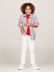 Tommy Hilfiger Ithaca Stripe White Shirt - Image 2 of 6