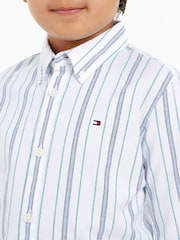 Tommy Hilfiger Ithaca Stripe White Shirt - Image 3 of 6