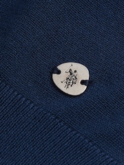 U.S. Polo Assn. Dark Blue Regular Fit Womens Crew Neck Jumper - Image 6 of 7