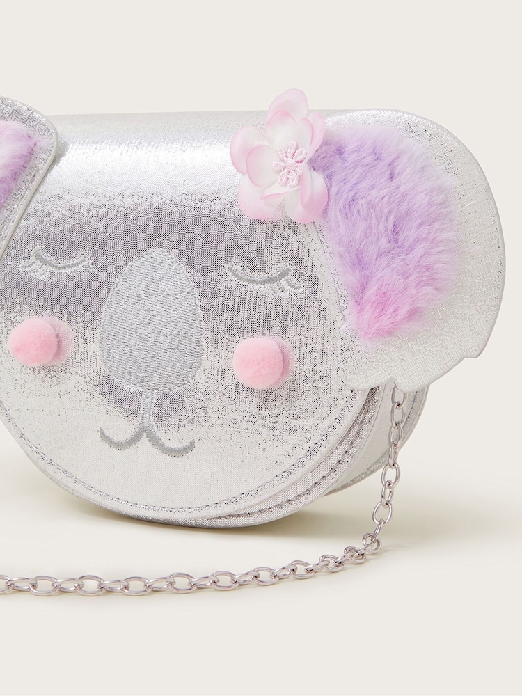 Monsoon Silver Cute Koala Bag - Image 3 of 3