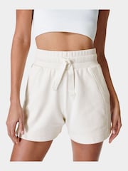 Sweaty Betty Lily White Revive High Waist Shorts - Image 4 of 7