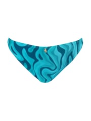 Pour Moi Blue Seychelles Bikini Briefs - Image 3 of 4