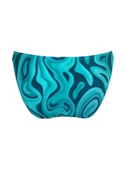 Pour Moi Blue Seychelles Bikini Briefs - Image 4 of 4
