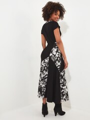 Joe Browns Black Spot The Difference Jersey Dress - Image 3 of 5