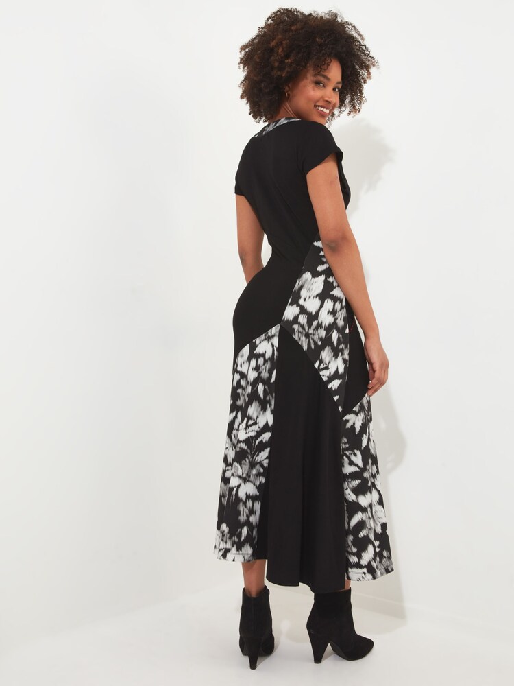 Joe Browns Black Spot The Difference Jersey Dress - Image 3 of 5
