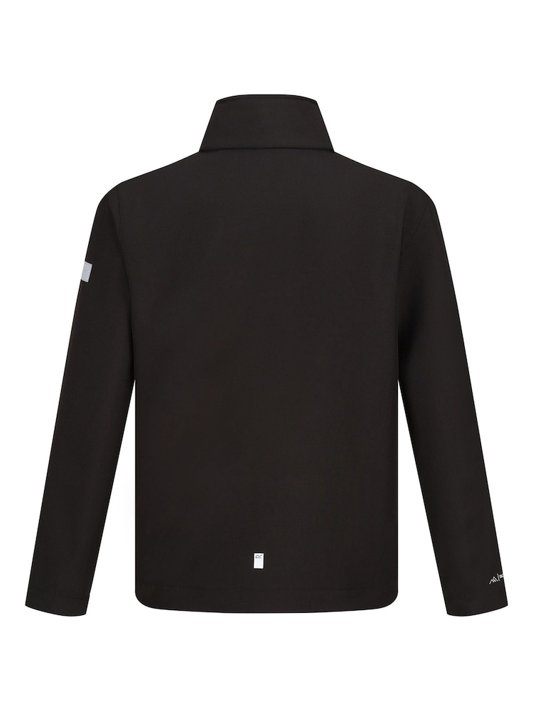 Regatta Black Junior Cera Softshell Jacket - Image 6 of 7
