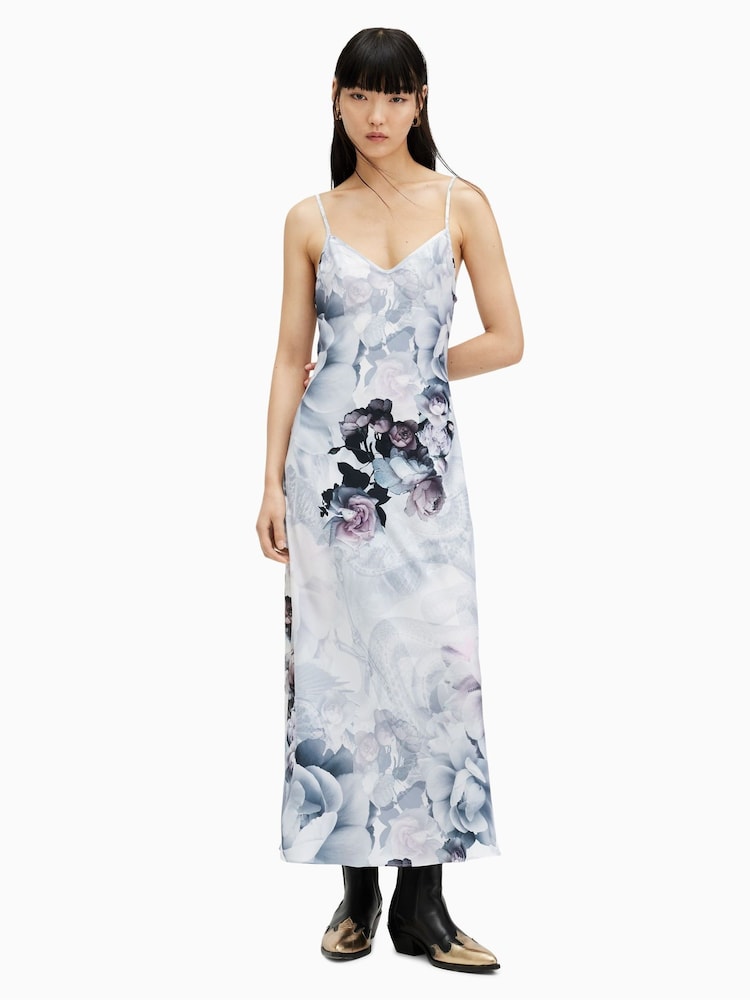 AllSaints White Bryony Valley Dress - Image 1 of 6