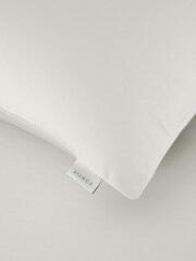 Bianca Cream 400 Thread Count 100% Cotton Sateen Pair Pillowcases - Image 4 of 4