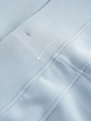 Pale Blue Soft Touch Wide Leg Joggers - Image 8 of 9