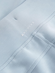 Pale Blue Soft Touch Wide Leg Joggers - Image 9 of 9